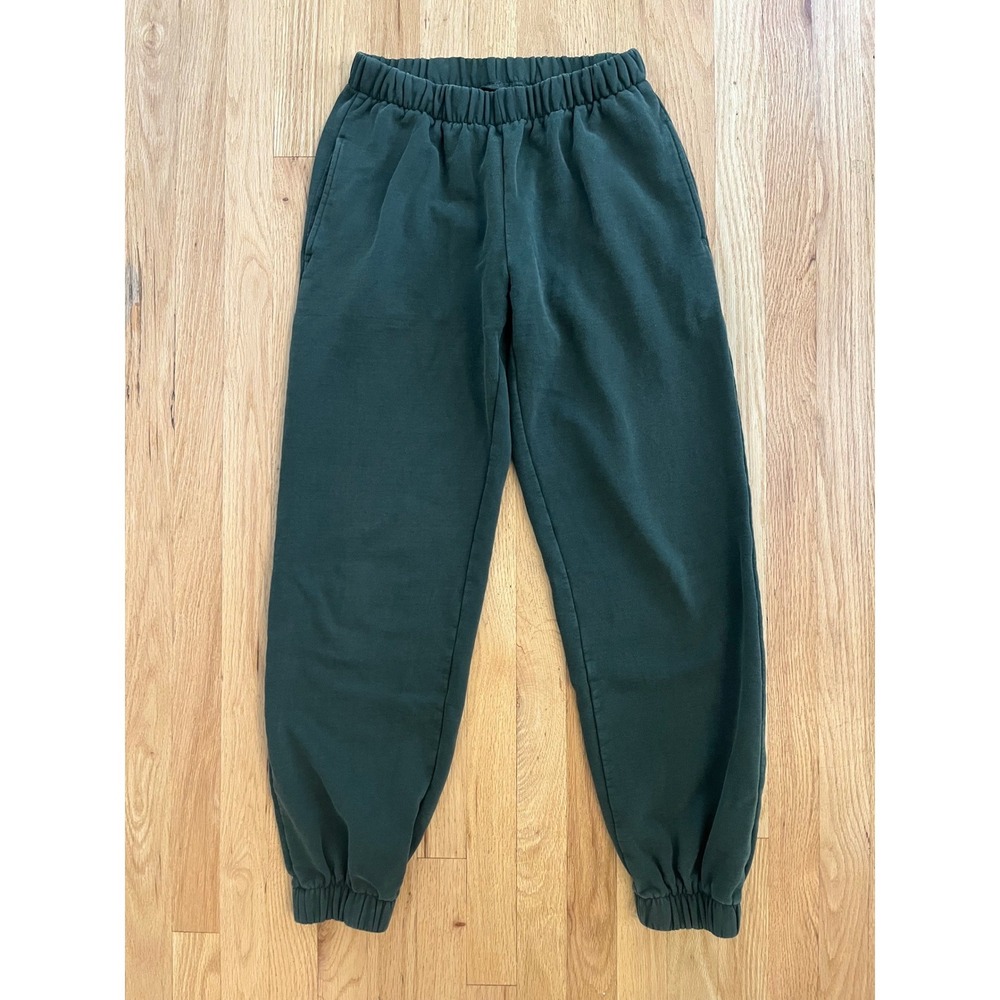 John Galt Brandy Melville Mens Green Fleece Jogger Sweatpants MCH002-Z380